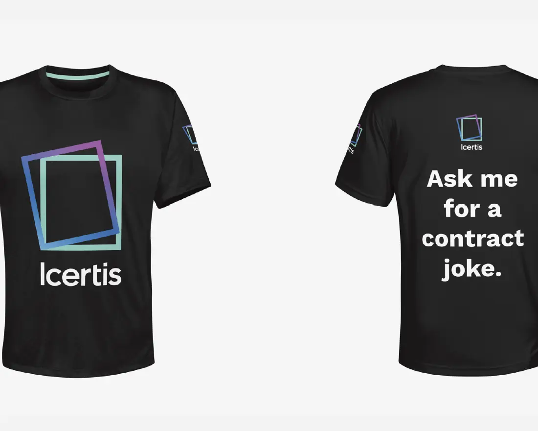 Icertis driver shirts for SAP Sapphire